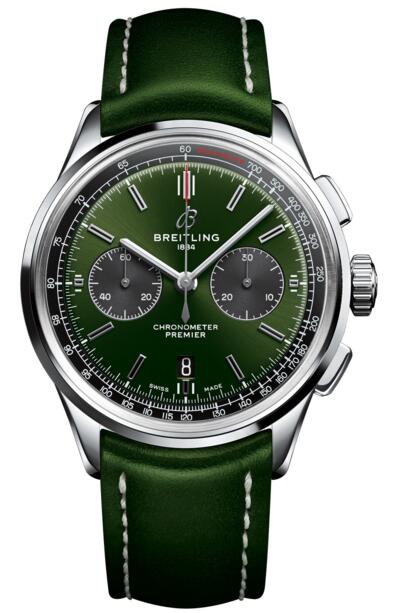 Breitling replica AB0118A11L1X1 Premier B01 Chronograph 42 Bentley British Racing Green watch Breitling replica AB0118A11L1X1 Premier B01 Chronograph 42 Bentley British Racing Green watch